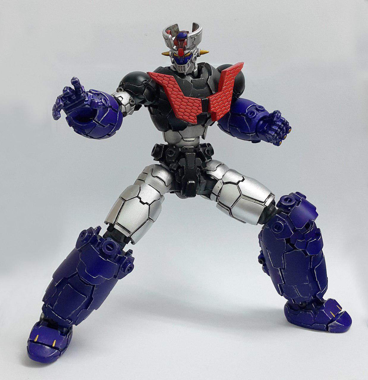 Mazinger Z, action figure snodata da assemblare